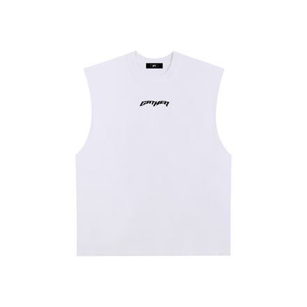 Archive 1998 - Raw Edge Cotton Tank Top