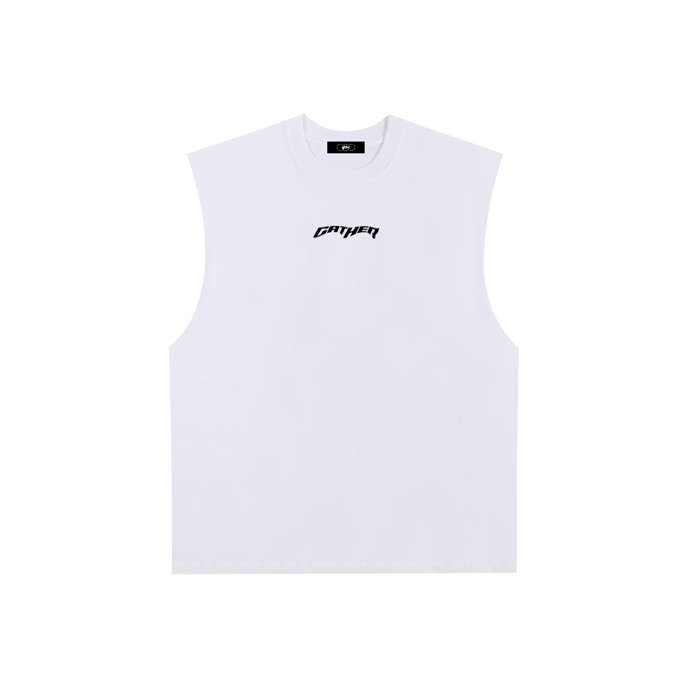 Archive 1998 - Raw Edge Cotton Tank Top