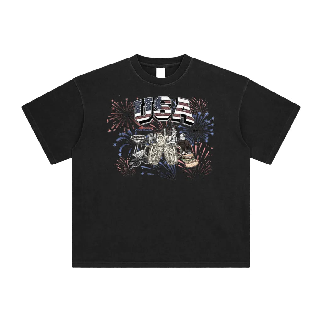 Vintage July 4 Tee