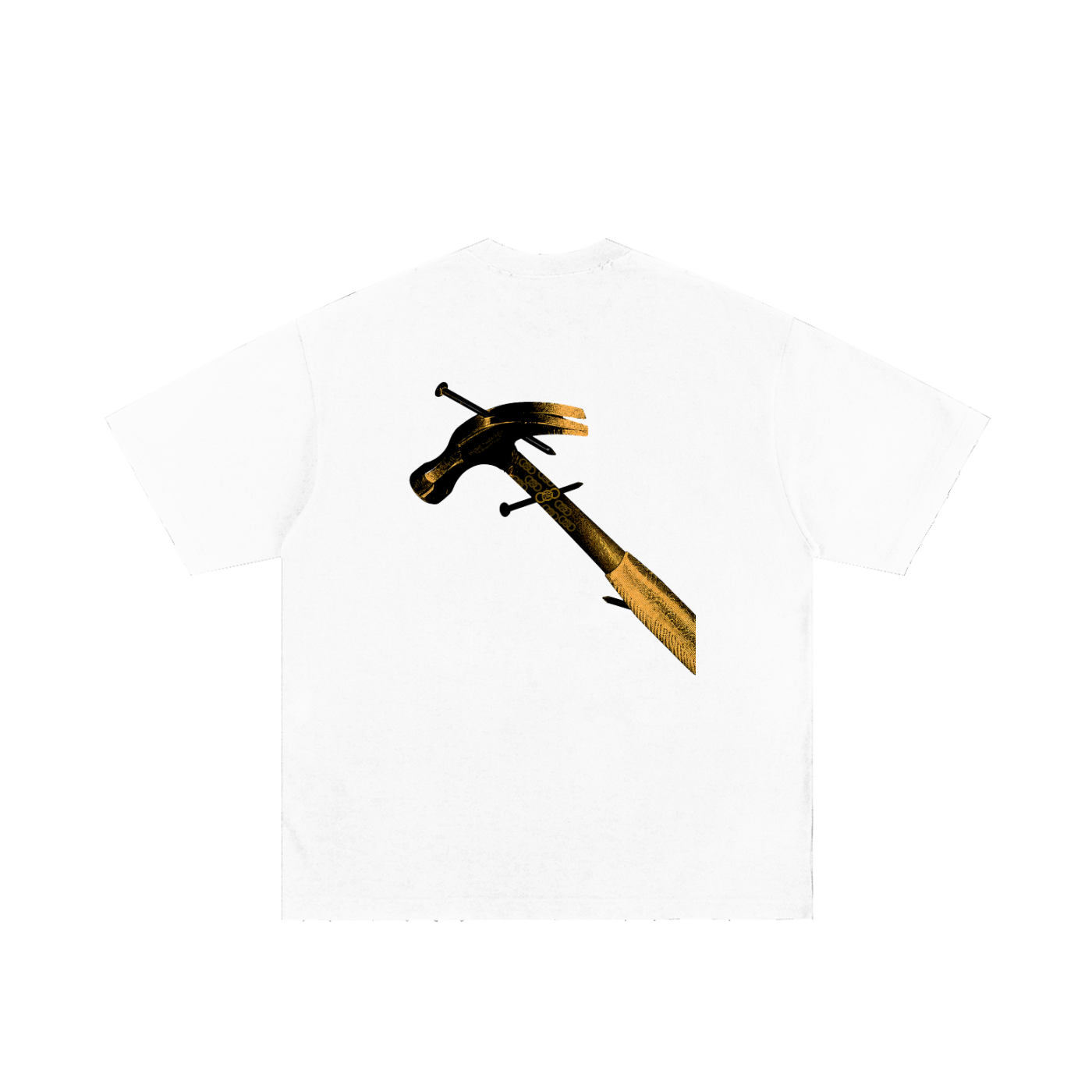 Build it - Heavyweight Hand-frayed T-Shirt