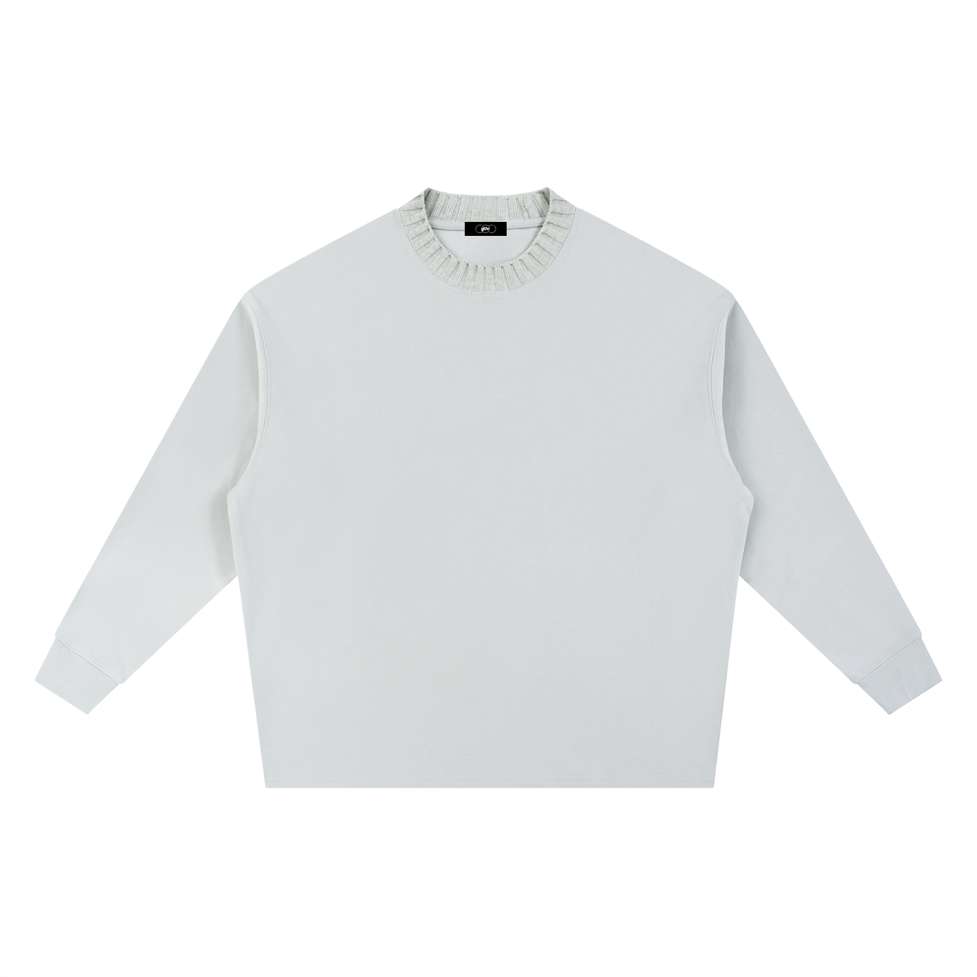 ONE OF ONE - Knitted Round Neck Oversize Sweatshirt