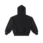 BOXY ZIP UP HOODIE