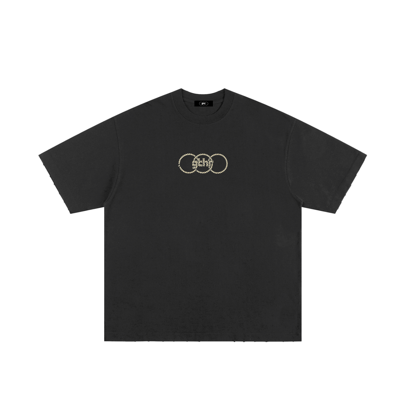 Chase it - Heavyweight Hand-frayed T-Shirt