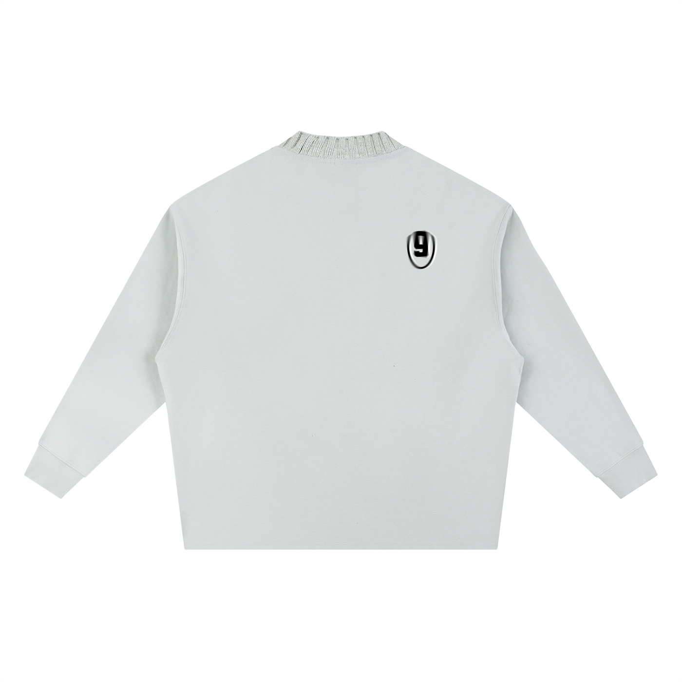 ONE OF ONE - Knitted Round Neck Oversize Sweatshirt