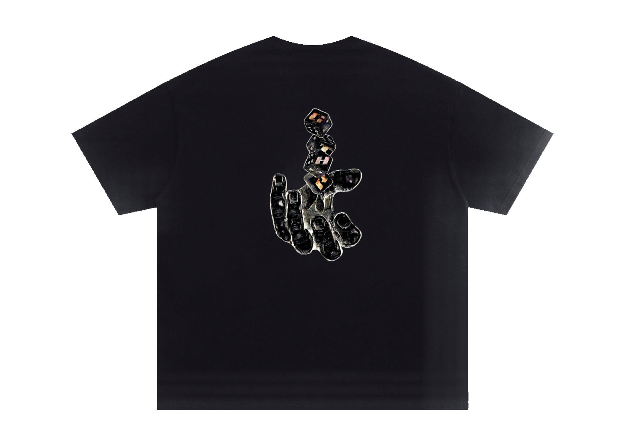 gthr dice tee (gold)