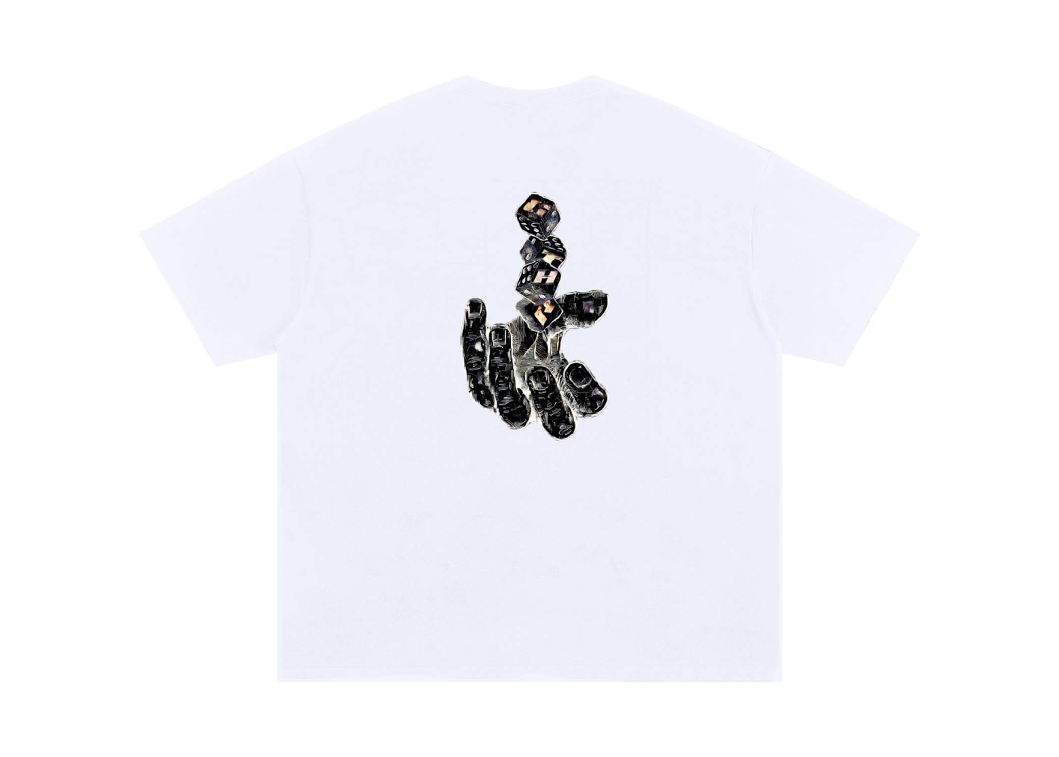 gthr dice tee (gold)