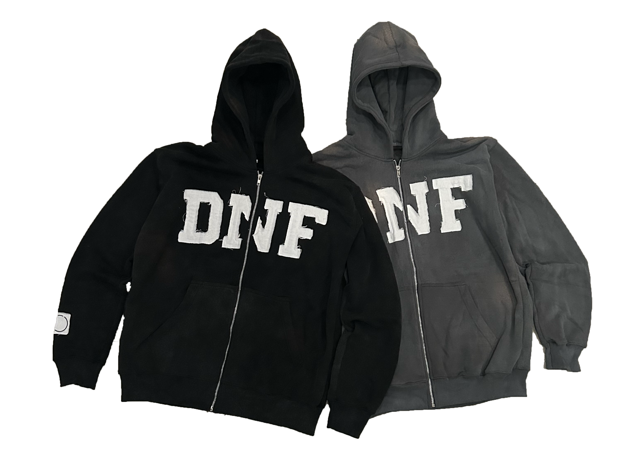 DO NOT FOLD zip up hoodie