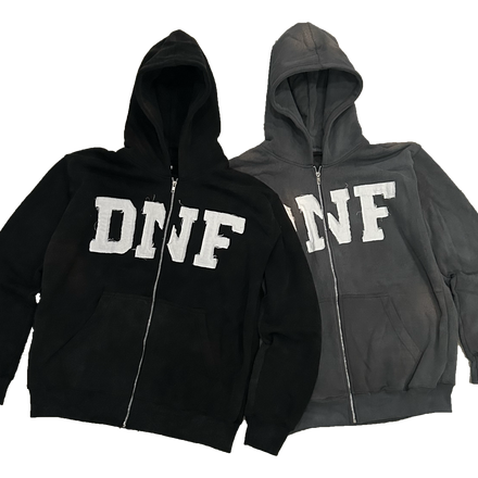 DO NOT FOLD zip up hoodie