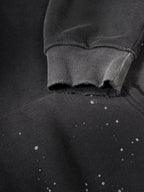 SPLATTERED CURSIVE HOODIE