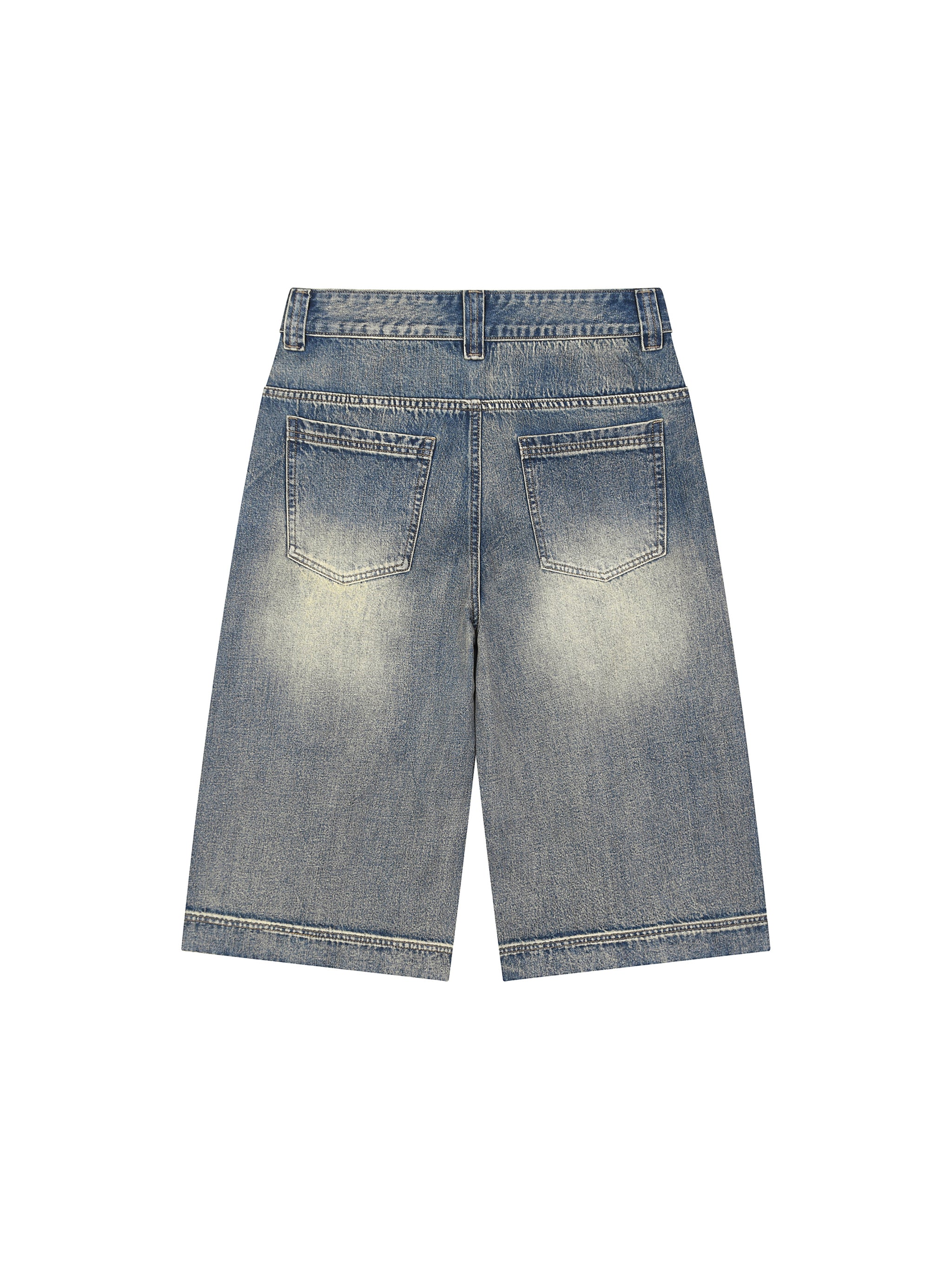 Archive 1998 - Vintage Wash Baggy Denim Shorts