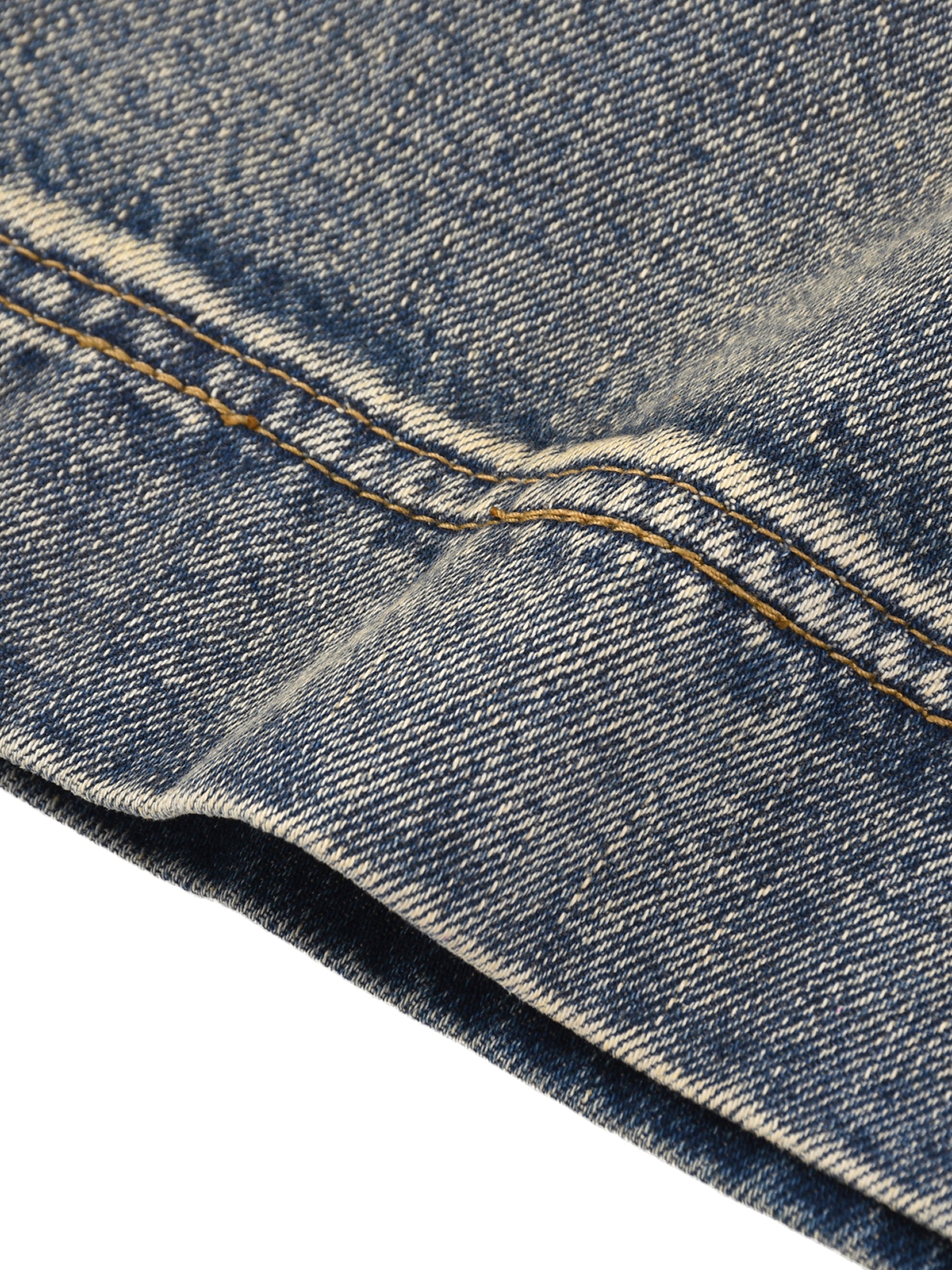 Archive 1998 - Vintage Wash Baggy Denim Shorts