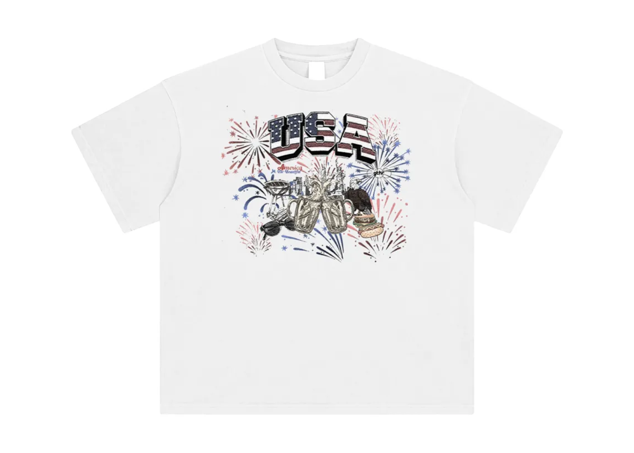 Vintage July 4 Tee