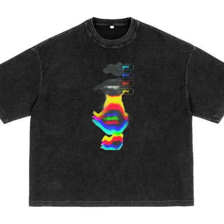 Waffle-Texture "still said" tee